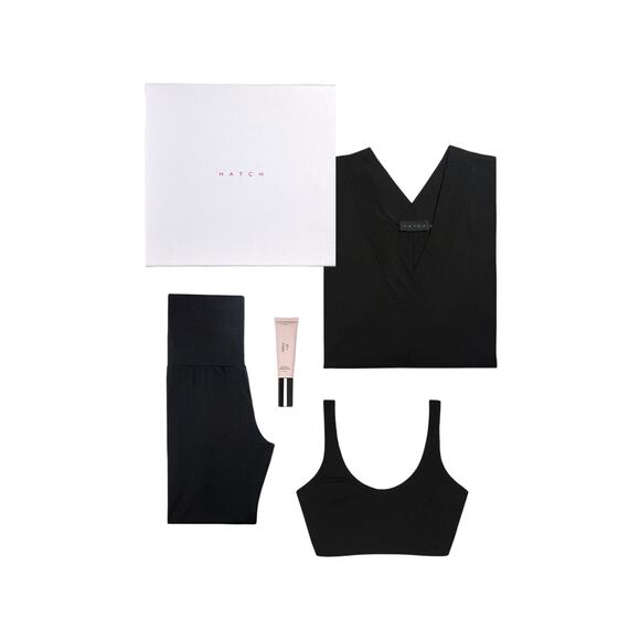 Hatch 'The Hospital' Black Tencel Departure Bundle Size XS - Picture 1 of 5